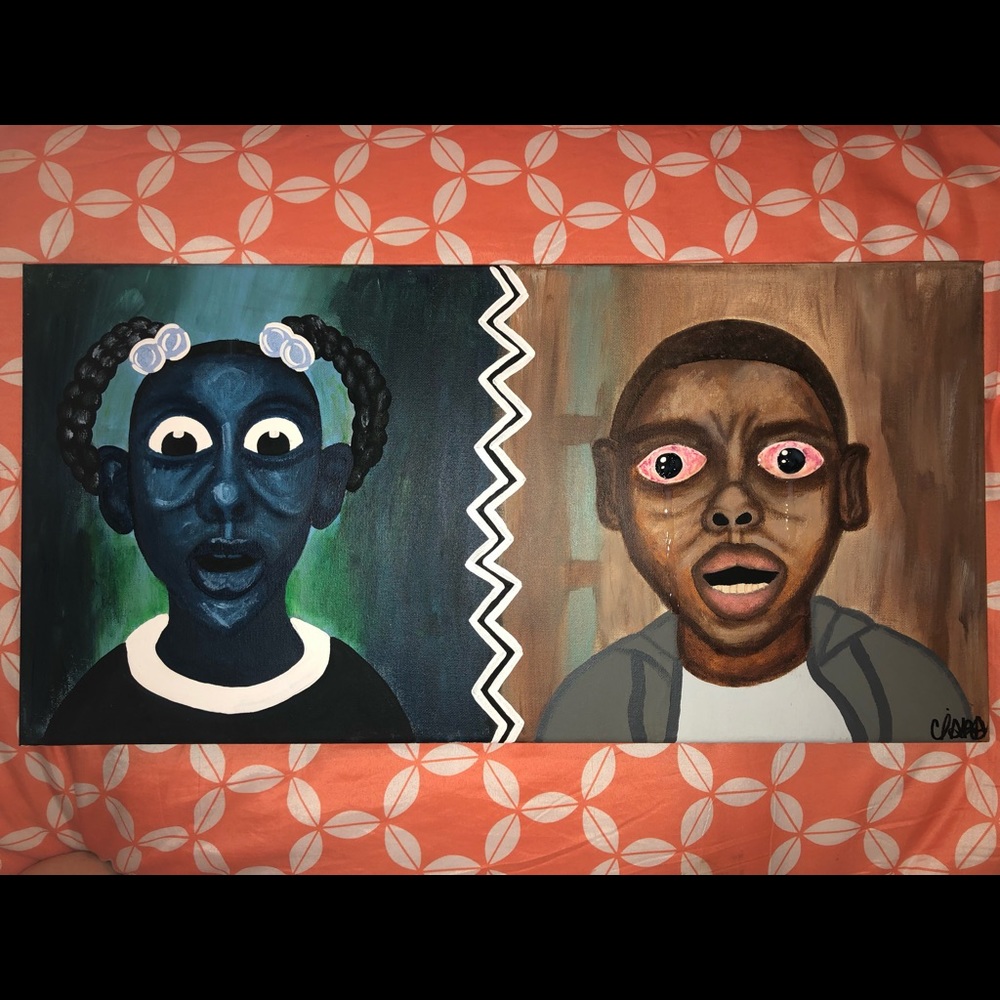 Get out & Us painting #ciciscreations #artwork